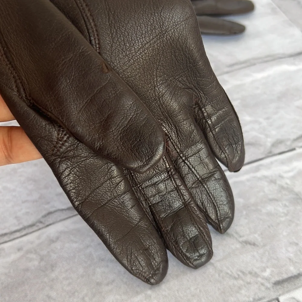 Italian genuine Métis 100% silk lined 6.5 gloves